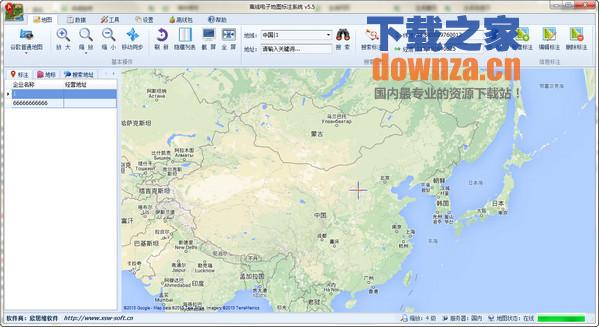 电子地图标注软件