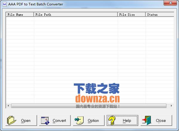 AAA PDF to Text Batch Converter