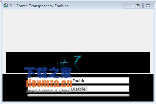 Full Frame Transparency Enabler