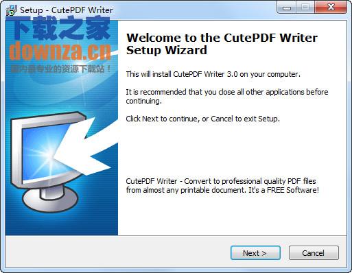 免费pdf转换器(CutePDF Writer)