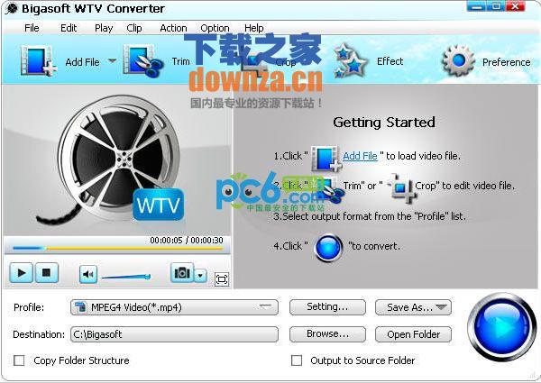 WTV转换器(Bigasoft WTV Converter)