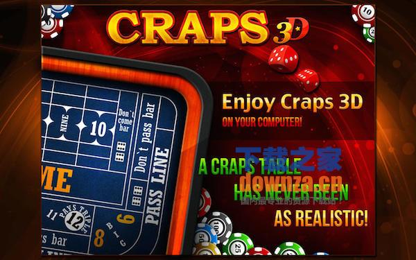 Craps 3D for mac