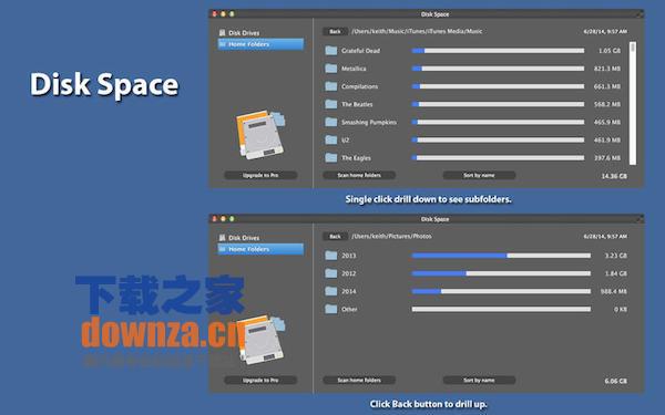 Disk Space Mac版