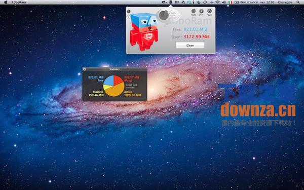 RoboRam Memory Cleaner for mac