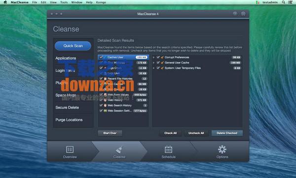 MacCleanse Mac版