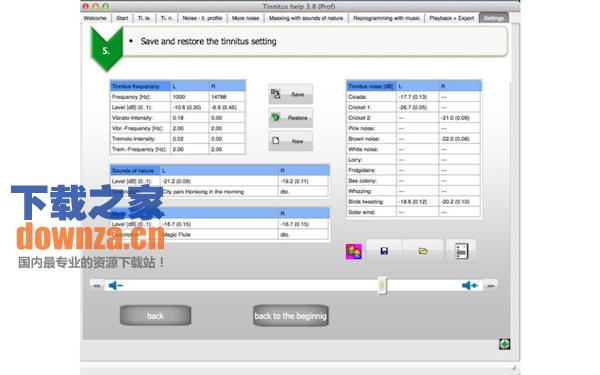 Tinnitus Help Prof for mac