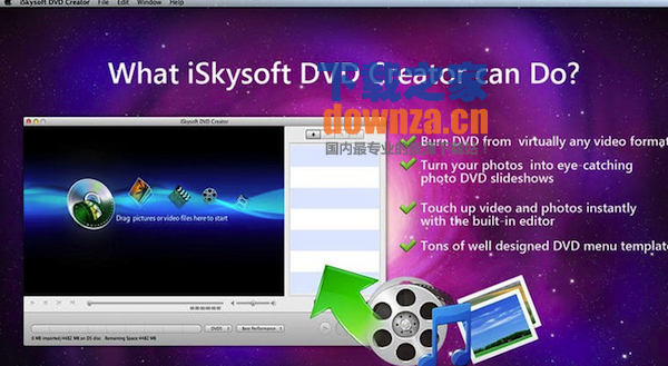 iSkysoft DVD Creator Mac版