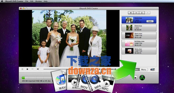 iSkysoft DVD Creator Mac版