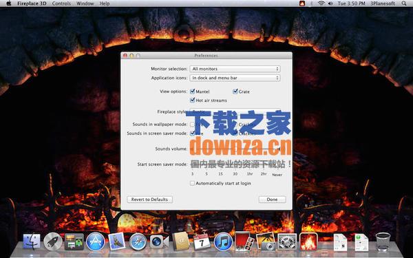 Fireplace 3D Mac版