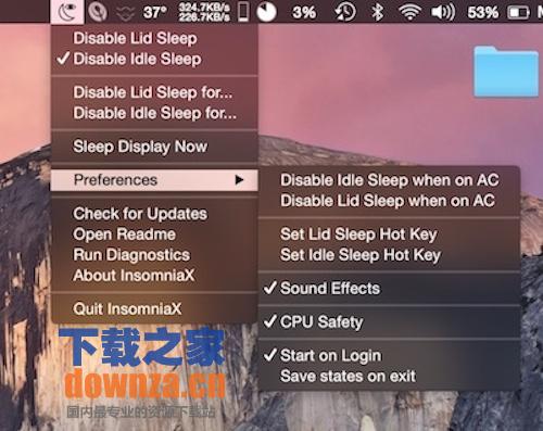 InsomniaX for mac