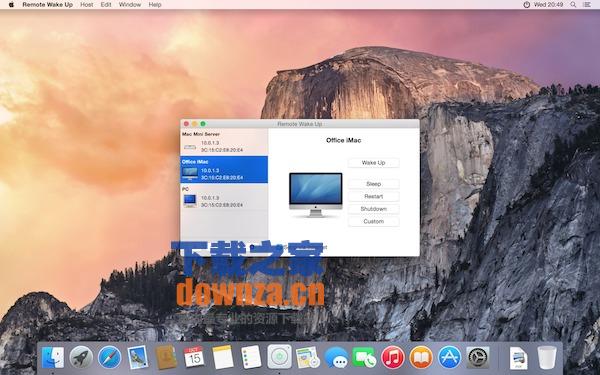 Remote Wake Up for mac