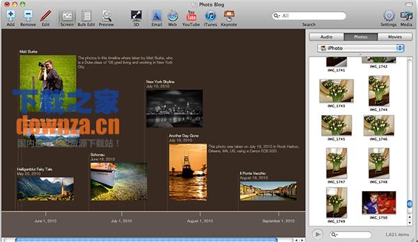 Timeline 3D for mac