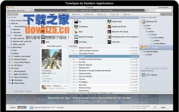 TuneSpan for Mac