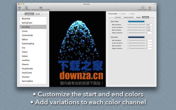 Particles Mac版