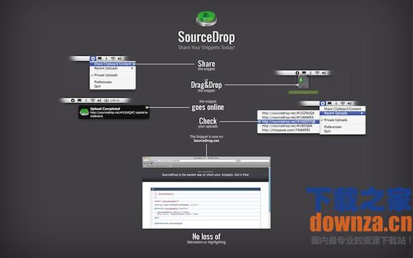 SourceDrop Mac版