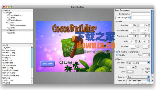 CocosBuilder Mac版