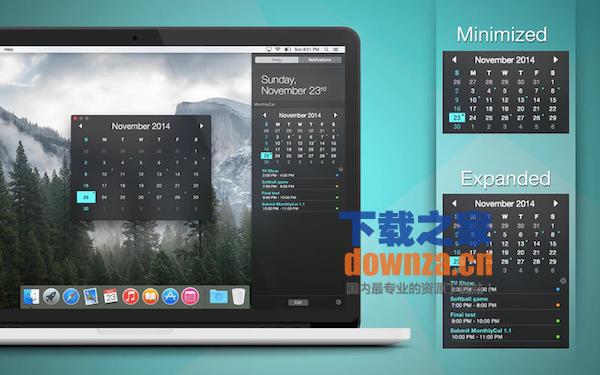 MonthlyCal for mac