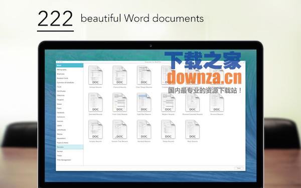 为专业Word模板for mac