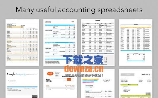 为专业Numbers模板for mac