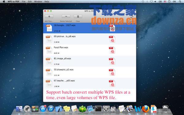 WPS to PDF for mac