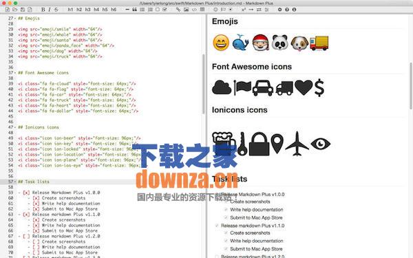Markdown plus Mac版