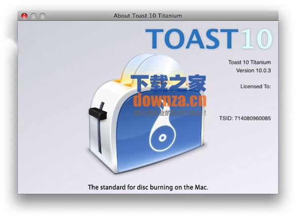 Toast Titanium11 for mac