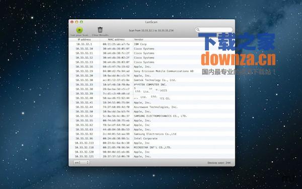 LanScan for mac