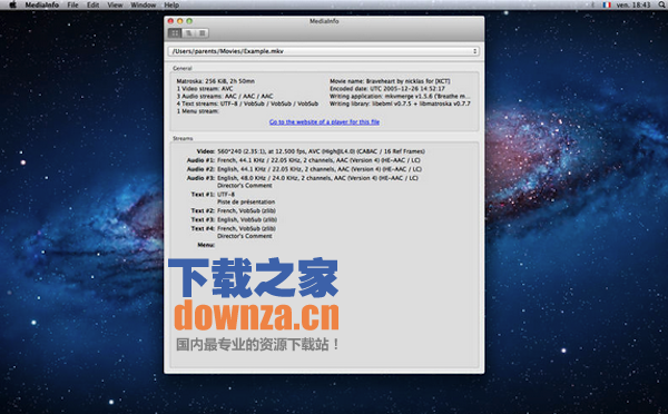 MediaInfo Mac版