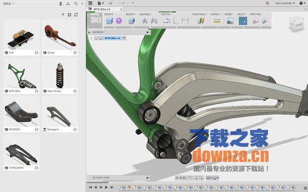 Fusion 360 Mac版