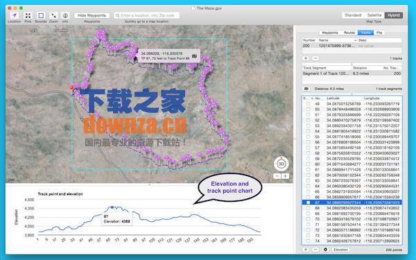 GPX Viewer Mac版
