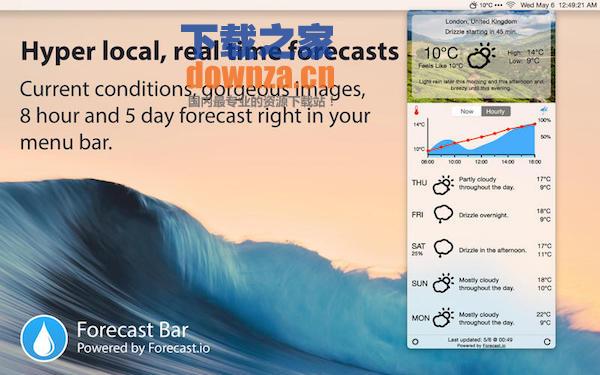 Forecast Bar for mac