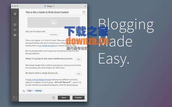 Blogo for mac