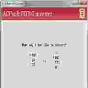 ACPsoftPDFConverterv2.0绿色版