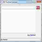 PDF Thumbnail Generator(PDF缩略图生成器) v1.0 绿色版