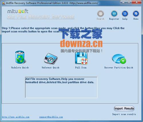 Aidfile Recovery Software Professional(数据丢失恢复软件)