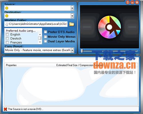 简便快捷的DVD影片复制工具 1CLICK DVD Copy Pro