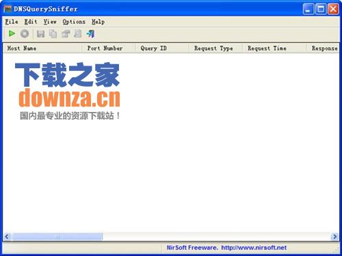 dns解析查询DNSQuerySniffer