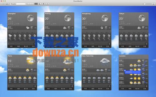 ClassicWeather for mac