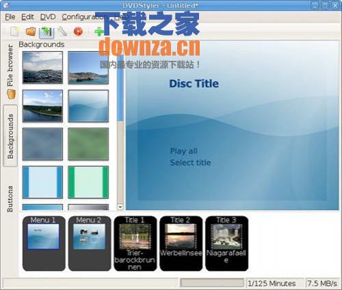 DVDStyler for mac(光盘菜单制作工具)